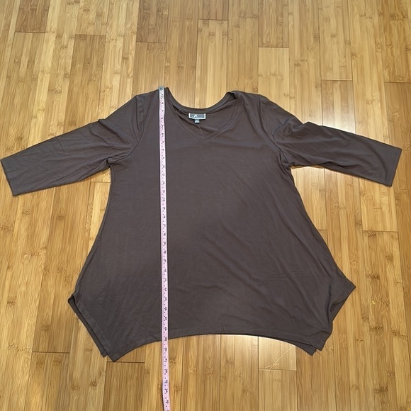 NWT JM Collection Vneck long sleeve shirt size XL women’s - Picture 9 of 10